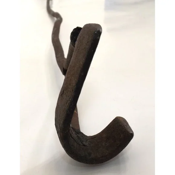 Retired Authentic Western Montana Cattle Branding Iron J - 3' letter/41 iron